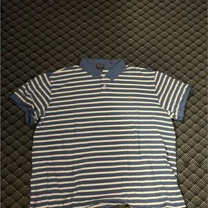 Polo by Ralph Lauren Navy and White Striped Shirt